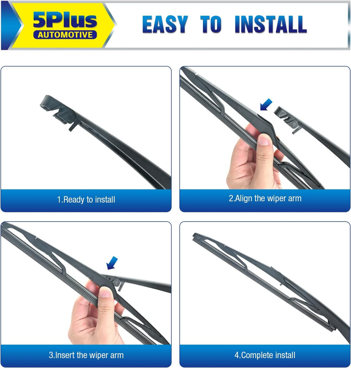 20"-2 Pack Windshield Wiper Blades Replacement For Ford F150 F250 F350 F450 F550 2008-1999 Expedition 2006-1999 Explorer 2010-2005 Mustang 2004-1999, Windshield Wiper Blades For My Car