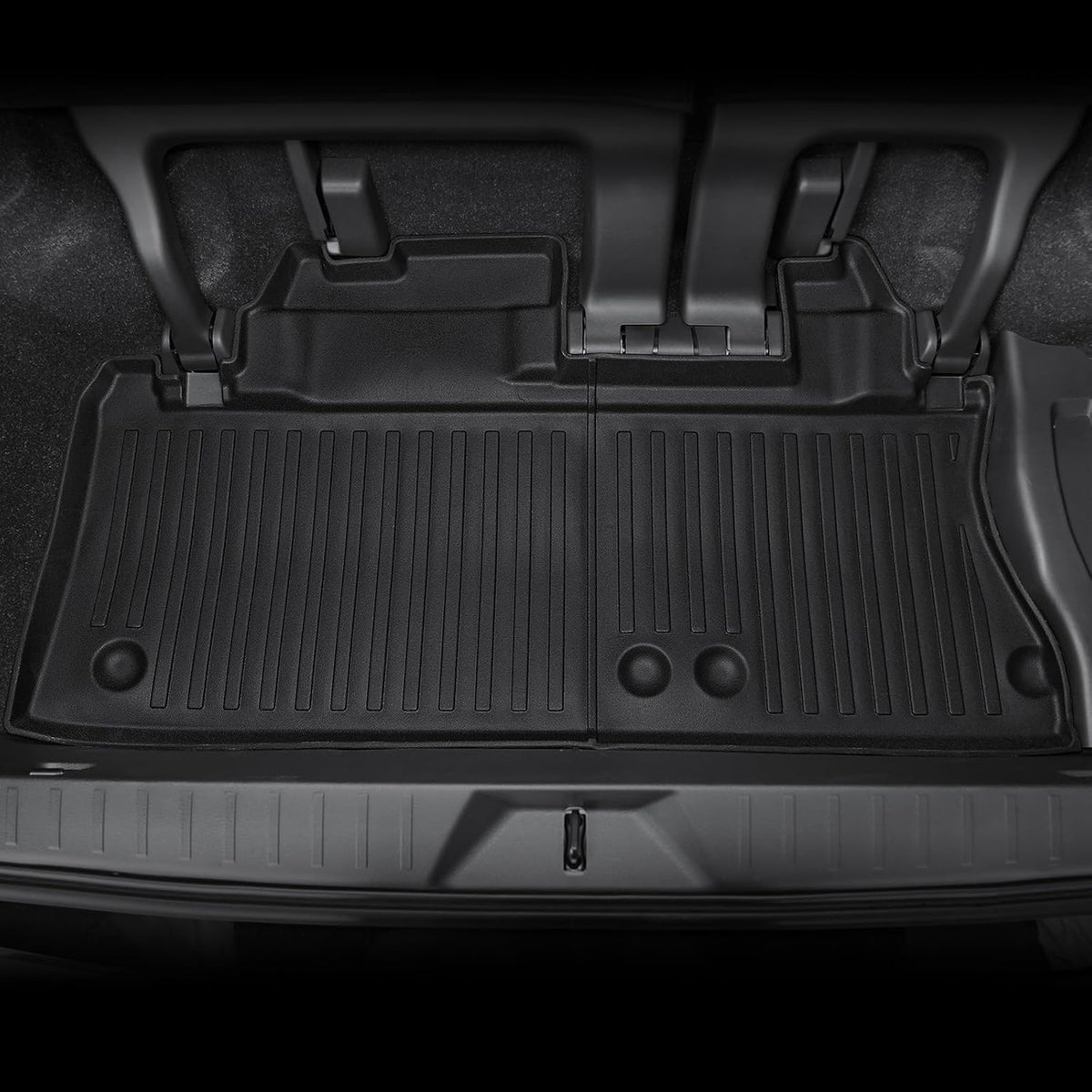 Floor Mats for Toyota Sienna 2021-2026, All Weather Floor Mats Lower Trunk Cargo Liner Accessories, Full Coverage Set (Fit 8-Seat with Spare Tire)