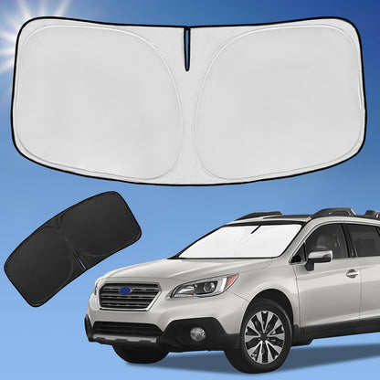 for Toyota Tacoma 2016-2023 2024 2025 2026 Sun Shade Sunshade Windshield Cover - 4 Layers Front Window Shade Custom Fit Tacoma 2Dr 4Dr Pickup Sun Visor 240T Shade Blocks UV Rays Car Accessories - Colors B