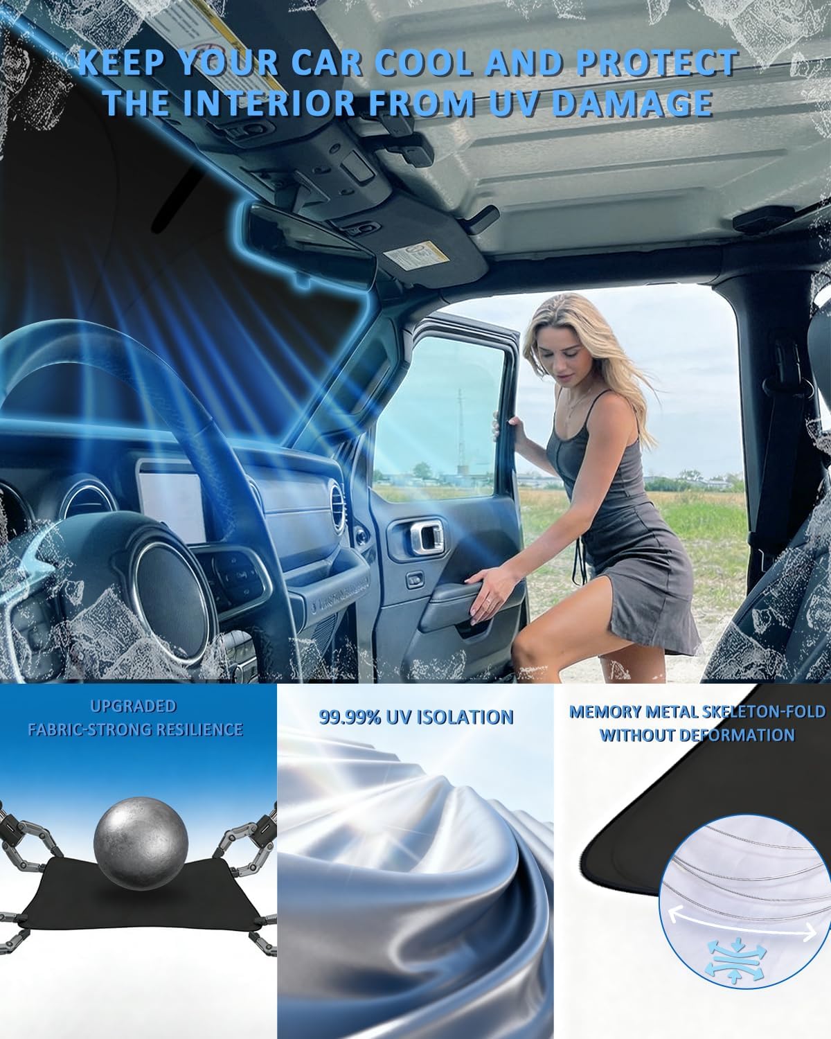 for Toyota Tacoma 2016-2023 2024 2025 2026 Sun Shade Sunshade Windshield Cover - 4 Layers Front Window Shade Custom Fit Tacoma 2Dr 4Dr Pickup Sun Visor 240T Shade Blocks UV Rays Car Accessories - Colors G