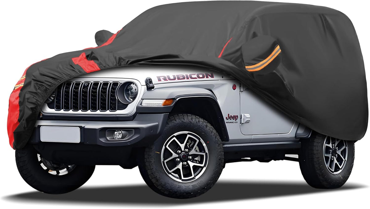 Car Cover Outdoor Automobiles Waterproof All Weater Truck Cover for Chevy Silverado, GMC Sierra, Ford F150/F 150 Heavy Duty Outdoor Pickup Cover Snow Uv Sun Protection