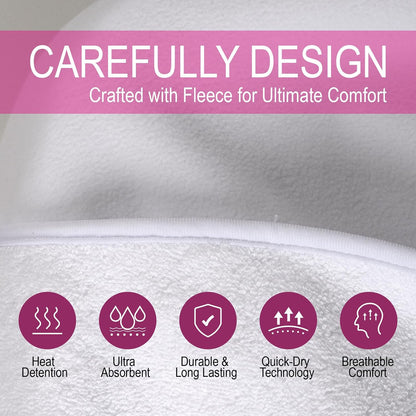 Car Seat Cover Protector Front Seats,for Gym Workout,Running,Swimming,Beach and Hiking,Waterproof Sweat Towel Bucket Seat Covers for Cars SUV Trucks (Black, 1Pcs)