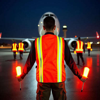 G & F Products High Visibility Reflective Safety Vest, One Size, Machine Washable Work Vest for Jobsite Safety