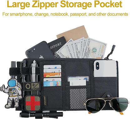 Tactical Car Visor Organizer, MOLLE Storage Pouch by Viperade