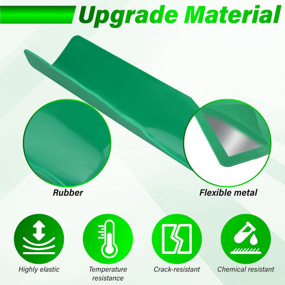 Flexible Oil Funnel, Reusable Flex Funnels for Automotive Use, 14.7 x 6.7 Inch Spill-Free Oil Change Tools for Most Cars, Trucks, Motorcycles (Green)