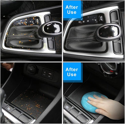TICARVE Cleaning Gel for Car Detailing Car Cleaning Putty Auto Detailing Gel Detail Tools for Car Interior Cleaner Kit Car Vent Cleaner Automotive Car Cleaner Green