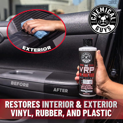 Chemical Guys Car Interior Detailing Kit - VRP Protectant, Nonsense Cleaner, Streak Free Glass Cleaner, 3 Detailing Brushes, 3 Towels, 2 Applicators, 11-Items