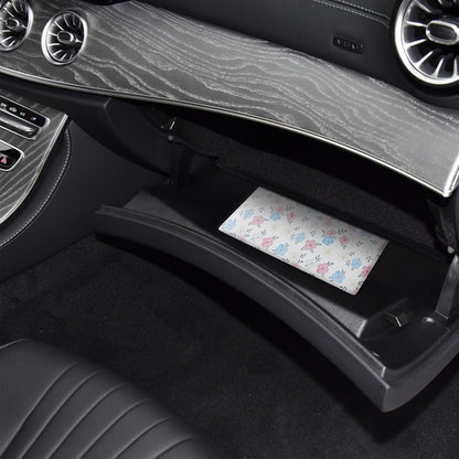 LumiMokki Premium Car Registration & Insurance Card Holder with Magnetic Shut, Vehicle Glove Box Car Organizer - For Documents, Cards, License (Black)