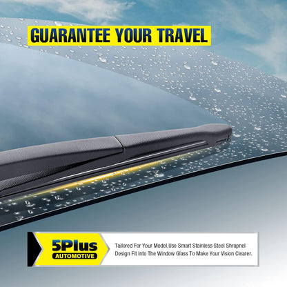 20"-2 Pack Windshield Wiper Blades Replacement For Ford F150 F250 F350 F450 F550 2008-1999 Expedition 2006-1999 Explorer 2010-2005 Mustang 2004-1999, Windshield Wiper Blades For My Car