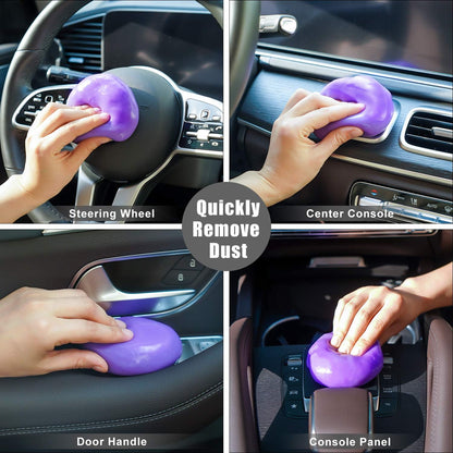 TICARVE Cleaning Gel for Car Detail Putty Cleaning Gel Auto Detail Tools Car Interior Cleaner Cleaning Mud Dust for Cars and Keyboard Cleaner Gel Clean Slime Reusable Car Vent Cleaner