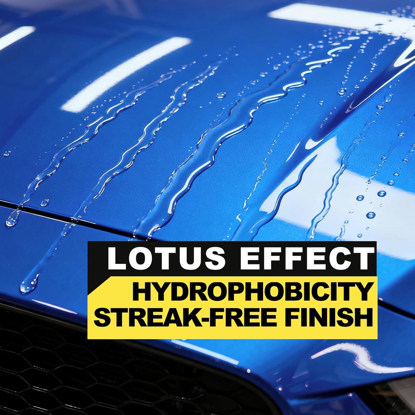 500ML Ceramic Coating for Cars: Quick Effect Coating Agent for Car Motorcycles Trucks & RVs - Extreme Hydrophobic Water Beading & Deep Gloss Shine for Long-Lasting Polish Spray Wax（2pack）