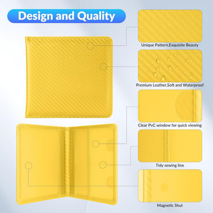 Car Registration and Insurance Card Holder，Vehicle Glove Box Car Organizer，Accessories Case for Storing Driving Licences, Cards, Documents