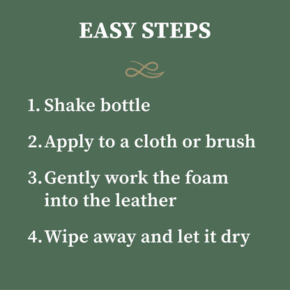 Lexol All Leather Cleaner, Naturally Derived Leather Care Cleaner with Aloe Vera, Great for Car Interiors, Boots, Furniture, Bags, Jackets and More, 16.9 fl oz