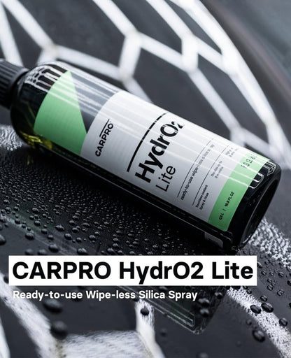 CARPRO HydrO2 Lite Touchless Silica Sealant - Spray-On and Rinse-Off Automotive Paint Sealant - Ready to Use Formula - Liter with Sprayer (34oz)