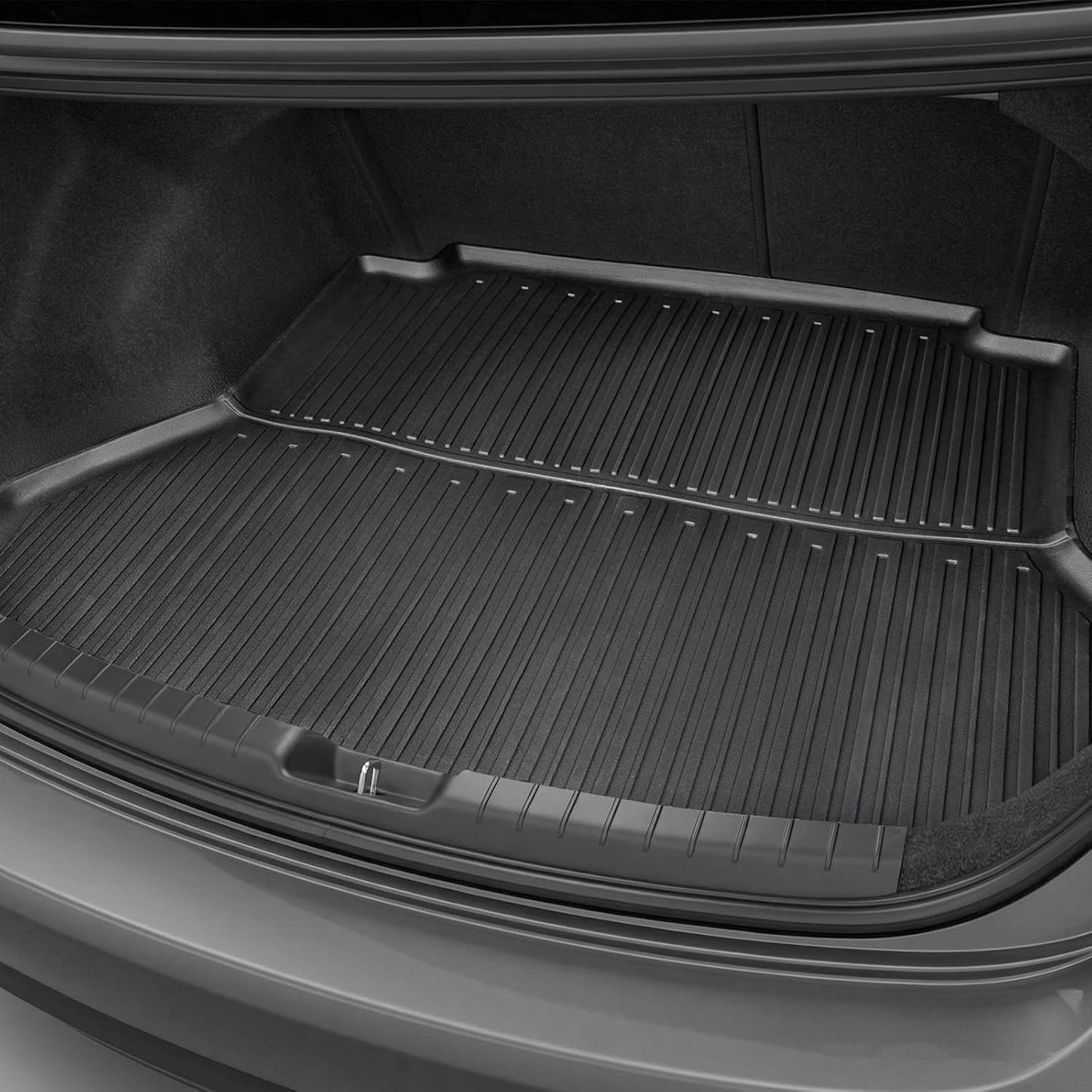 Floor Mats for Hyundai Elantra Gas 2021-2026, All Weather Floor Mats Trunk Cargo Liner and Door Sill Guards Accessories, Full Coverage Set (Not fit Hybrid Models)