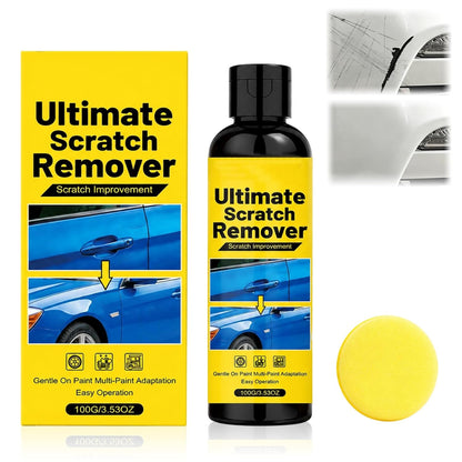 NanoPolix Car Scratch Remover, NanoPolix Scratch Remover, Plastic Polish Scratchs Removers, Quick Fix Removal Paste for Deep Scratches, All Paint Colors Polishing Kit（100g/3.53oz）(1)