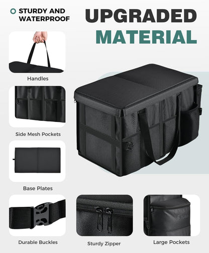 FLORICH Car Seat Gap Filler, Pro-Seats Gap Filler Organizer and Storages 2-in-1, Premium Leather Center Console Organizer, Car Organizer Front Seat Universal Fit for Car SUV Truck