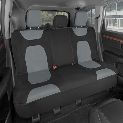 Motor Trend AquaShield Waterproof Front Seat Covers, Black Seat Covers for Cars – Neoprene Front Car Seats Cover, SUV Seat Covers Protector - Car Interior Cover for Auto, Trucks, & Dog Owners
