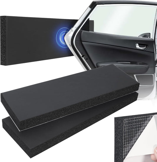 Garage Wall Protector 2 Pack Car Door Corner Edge Waterproof Bumper Guard Protector High Density Self Adhesive Foam Pad for Parking Vehicle 11.8" x 3.9" x 0.8"
