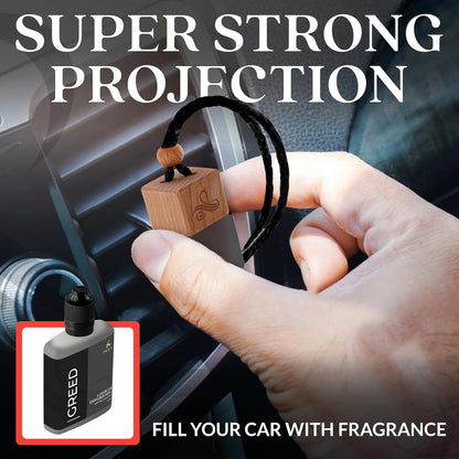 Greed Car Air Freshener for Men | Perfume Inspired Fragrances | Strong Car Freshener with Odour Eliminator Technology | Air Freshener | Long Lasting Automotive Freshener by Perfa