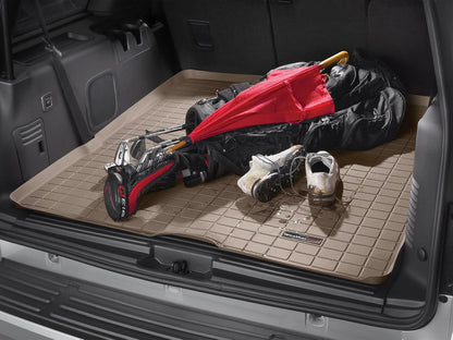 WeatherTech Cargo Trunk Liner with Bumper Protector for Jeep Grand Cherokee, Grand Cherokee, Behind 2nd Row w/Bumper Protector (40469SK), Black