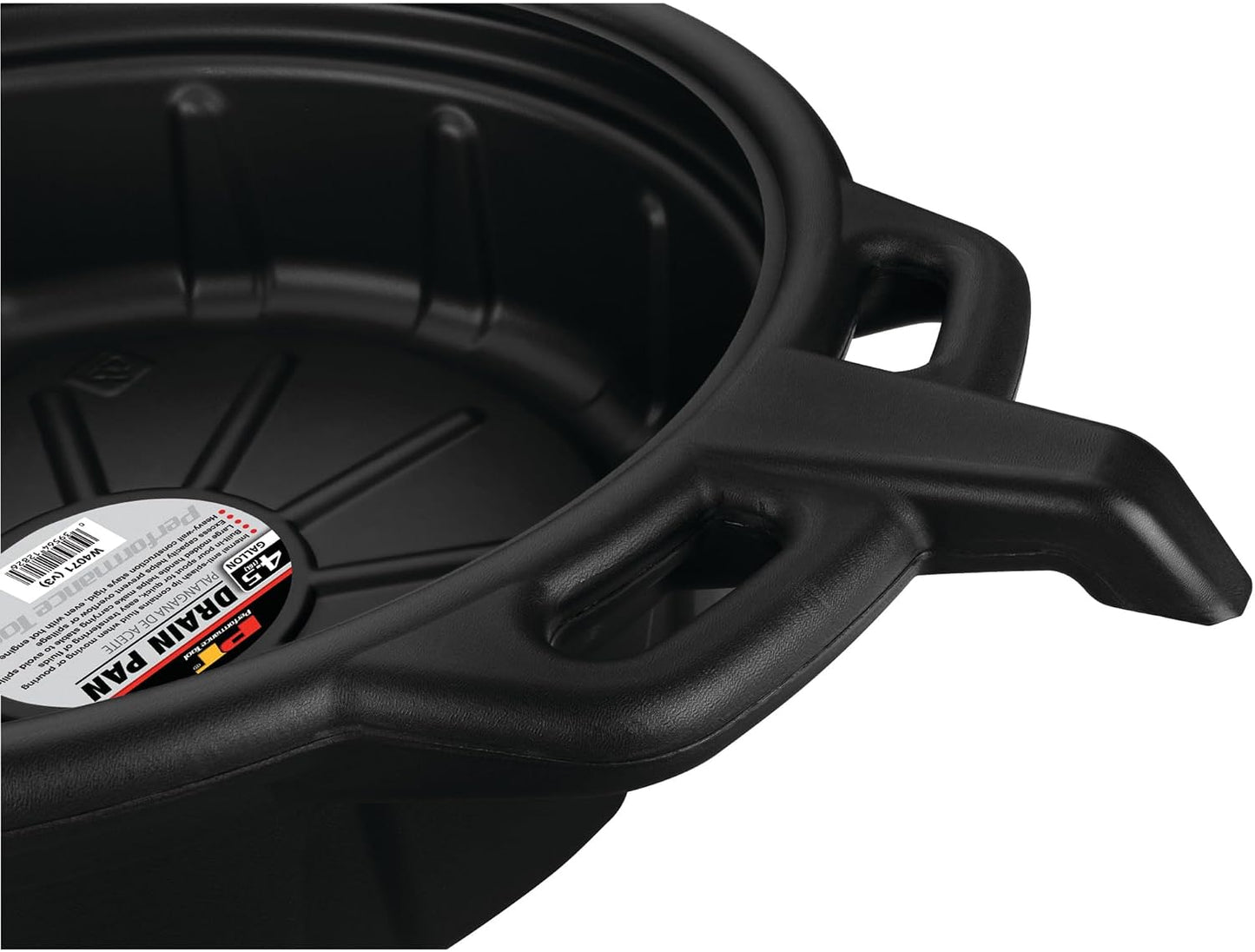 Performance Tool W4071 Black Oil Drain Pan (4.5 gallon)