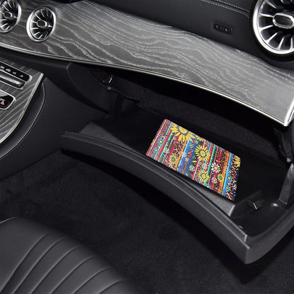 LumiMokki Premium Car Registration & Insurance Card Holder with Magnetic Shut, Vehicle Glove Box Car Organizer - For Documents, Cards, License (Black)