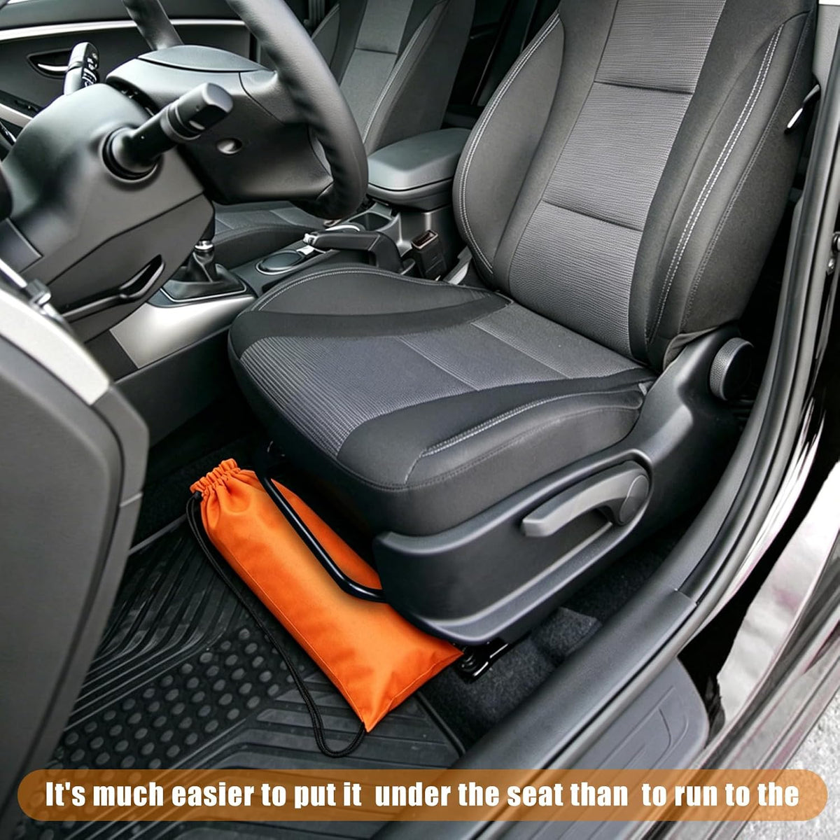 Car Roadside Emergency Kit Automotive Car Safety Kits for Vehicles Woman Man Teen Black