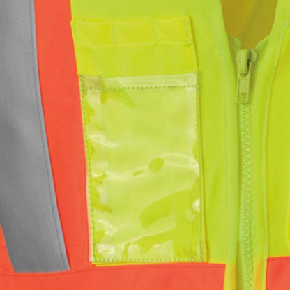 Pioneer Safety Vest for Women With Pockets - Hi-Vis Reflective Tape - For Construction