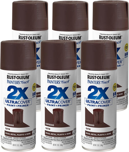 Rust-Oleum 334029 Painter's Touch 2X Ultra Cover Spray Paint, 12 oz, Gloss Clear - Colors C