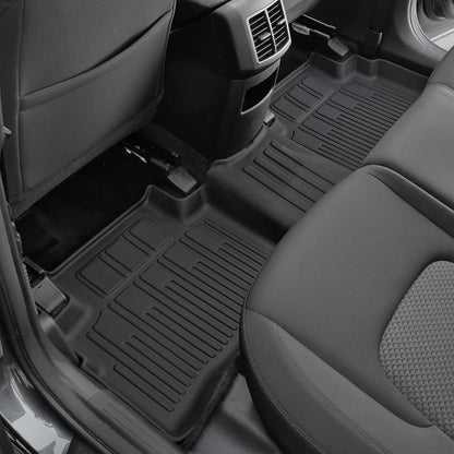 Floor Mats for Kia K5 2021-2026/Hyundai Sonata Gas 2020-2026, All Weather Floor Mats Trunk Cargo Liner Accessories, Full Coverage Set (Fit FWD Models)