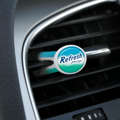 Refresh Your Car Air Freshener Vent Sticks, New Car / Cool Breeze Scent, 6 Pack, Dual Scent Car Vent Sticks