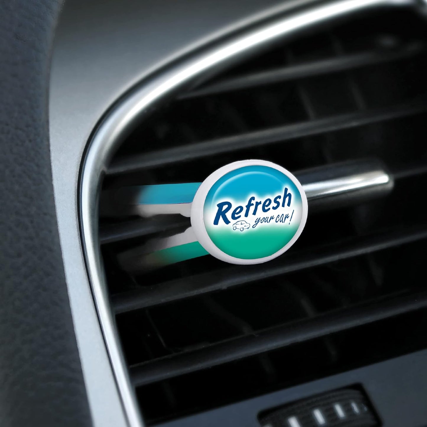 Refresh Your Car Air Freshener Vent Sticks, Fresh Linen Scent, 4 Pack, Convenient Car Vent Sticks
