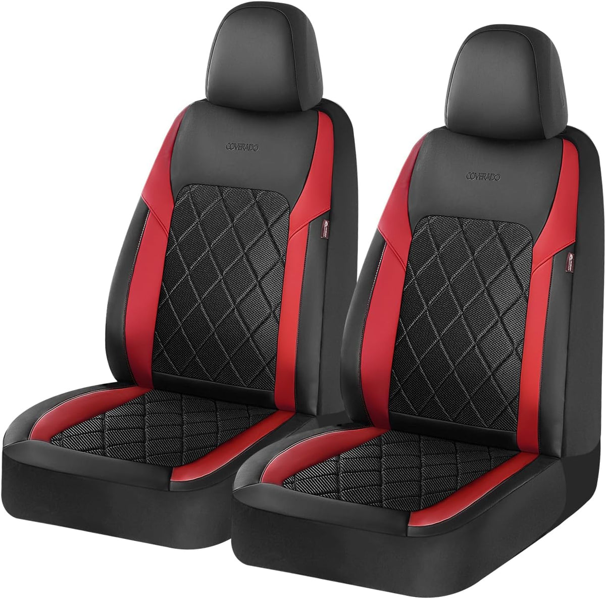 Coverado Car Seat Covers, Seat Covers Full Set, 5 Seats Automotive Seat Cover, Mesh Breathable Seat Protectors, Universal Fit for Most Cars