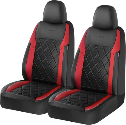 Coverado Car Seat Covers, Seat Covers Full Set, 5 Seats Automotive Seat Cover, Mesh Breathable Seat Protectors, Universal Fit for Most Cars