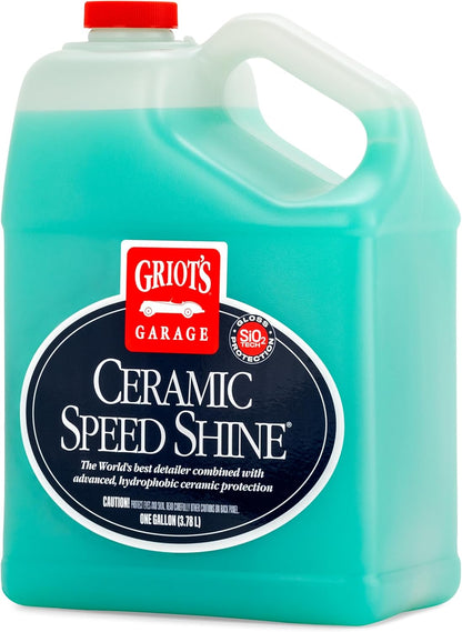 Griot's Garage Ceramic Speed Shine Detail Spray for Car Detailing, Provides a High-Gloss Finish and Extends Life of Coatings, 10945, 22 oz