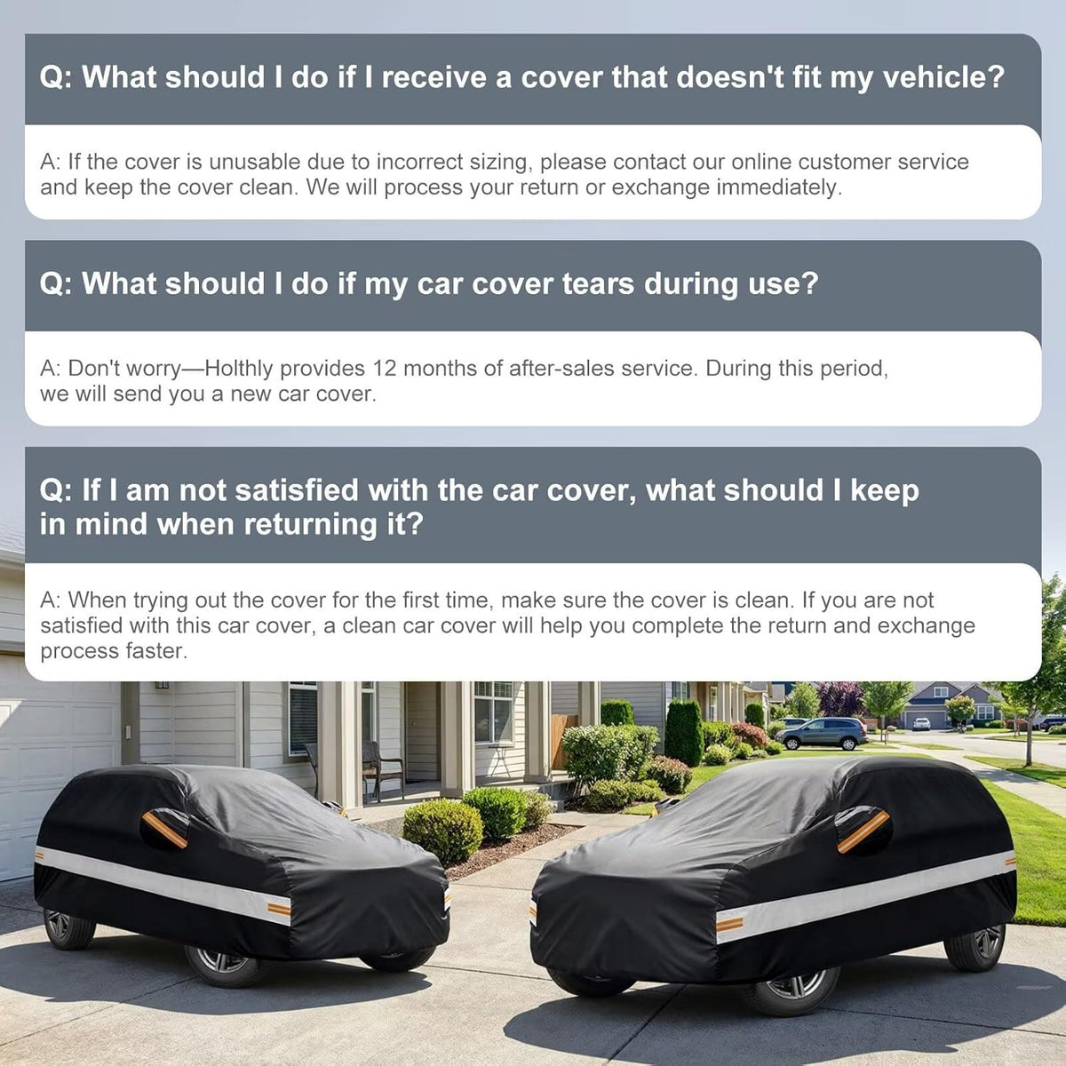 10 Layers Car Cover Custom Fit for Mercedes Benz C Class C250 C300 C43 C63 (1993-2026), Waterproof All Weather for Automobiles, Outdoor Full Cover Sun Dust Rain Protection with Cotton. Black - Colors B