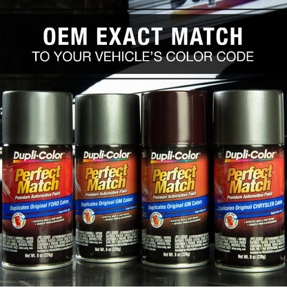 Dupli-Color EBCL01257 Clear Perfect Match Automotive Top Coat - 8 oz. Aerosol - Colors B