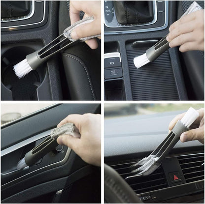 (3 Pack) Microfiber Car Duster Exterior Scratch Free, Extendable Handle Interior Multipurpose dust Cleaning Duster for car