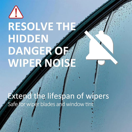 Oil Film Remover for Car Windshield - Glass Cleaner Spray Anti-Fog Rain Repellent - Removes Grease Silicone Water Spots Road Grime - Interior Exterior Windows (2, Fluid Ounces)