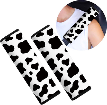 Car Seat Belt Pad Cover, 2-Pack Soft Car Safety Seat Belt Strap Shoulder Pad for Adults and Children, Suitable for Car Seat Belt, Backpack, Shoulder Bag (Pretty Mandala)