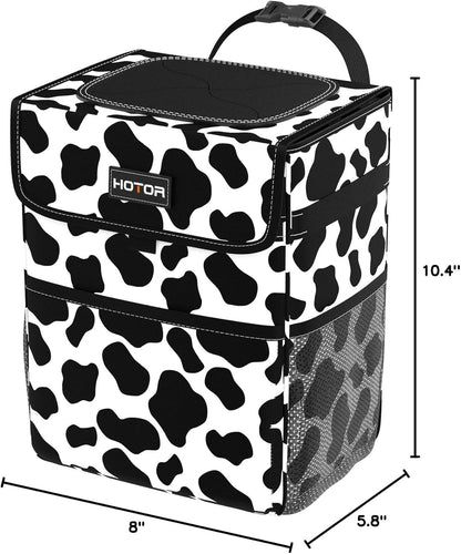 HOTOR Car Trash Can - Leak-Proof Car Organizer and Storage Bag for The Back/Front/Console of Any Cars,Sedans, SUVs & Trucks Easy-to-Install Car Accessory Interior