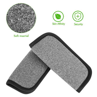 Accmor Car Seat Strap Covers for Baby Kids, Car Seat Strap Covers Shoulder Pads, Soft Seat Belt Covers for All Car Seats, Pushchair, Stroller