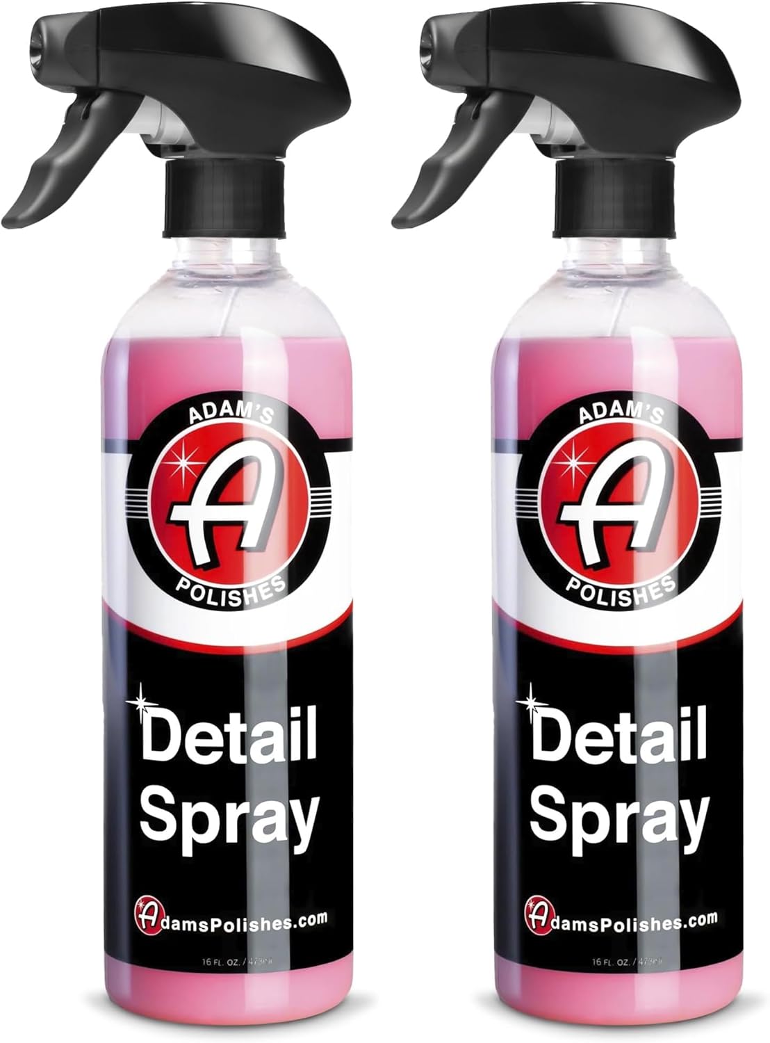 Adam's Polishes Detail Spray - Quick Waterless Detailer Spray For Car Detailing, Polisher Clay Bar & Wax Boosting Tech, Add Shine Gloss & Depth