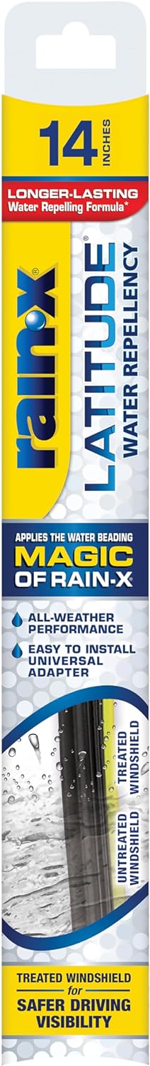 Rain-X 810363 Repellency Water Repellent Wiper Blades, 22" Windshield Wipers (Pack of 2), All Weather Streak-Free for Enhanced Visibility w/Water Repellency Formula [Amazon Exclusive] - Colors A