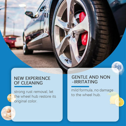Automotive Rust Remover Spray, 100 Ml Iron Powder Remover, Removedor De Oxido para Carros, Iron Remover Car Detailing (1pcs)