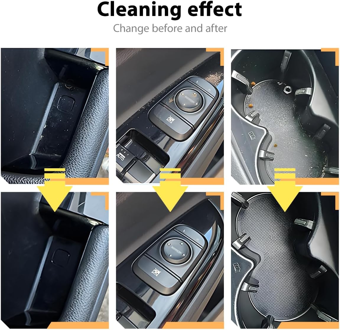 Car Cleaning Gel, Reusable Vehicle Air Vent Crevice Detailing Putty, Automotive Interior Detail Slime Cleaner Removal Tool Kit Accessories, Universal for SUV, Sedan, Truck (Blue)