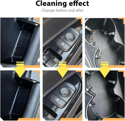 Car Cleaning Gel, Reusable Vehicle Air Vent Crevice Detailing Putty, Automotive Interior Detail Slime Cleaner Removal Tool Kit Accessories, Universal for SUV, Sedan, Truck (Blue)