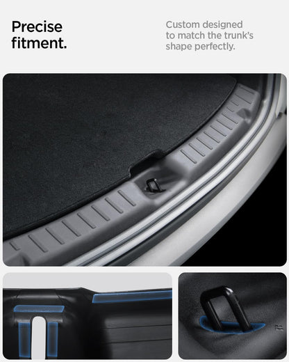 Spigen Rear Bumper Protector (270 Degree Bumper Guard & Scratch Resistant) for Tesla Model Y Juniper & Model Y L Accessories (Premium & Performance 2026/2025)