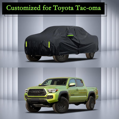 Car Cover Custom Fit for Toyota Corolla 2000-2025, Honda Civic 1991-2025, Waterproof All Weather Full Exterior Cover Rain Sun Protector Car Cover with Door Zipper